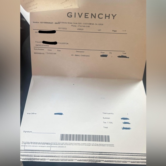 New Givenchy 4G Bag - Picture 8 of 10